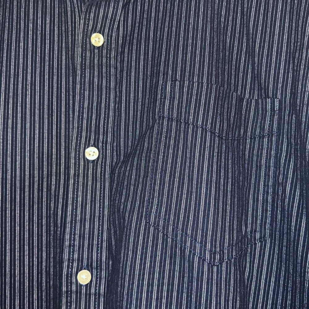 L.L. Bean Men's Comfort Stretch Oxford Shirt, Traditional Untucked Fit Size XXXL - Picture 3 of 4